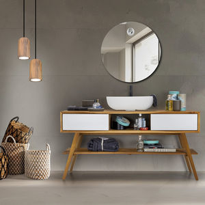 自立型洗面台