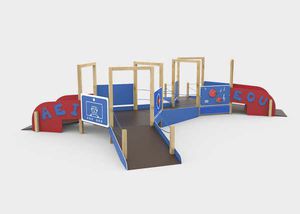 プレイグランド用プレイストラクチャー 1
