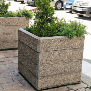 ファイバー コンクリート製プランター