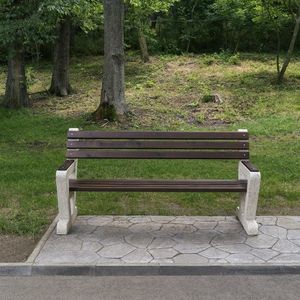 現代風公共ベンチ