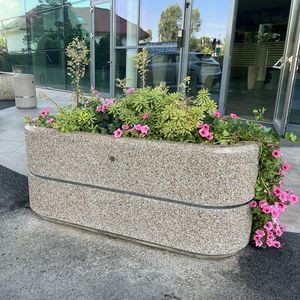 ファイバー コンクリート製プランター