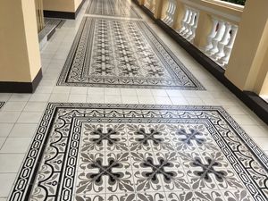 マットエンカウスティークセメントタイル