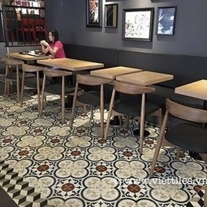 屋内用エンカウスティークセメントタイル