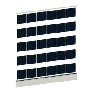 バルコニー用太陽電池パネル
