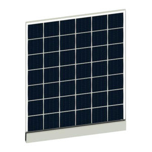 バルコニー用太陽電池パネル