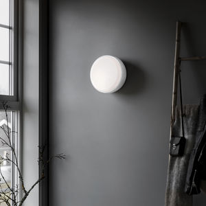 コンテンポラリー壁面ライト / ガラス製 / LED / 円形