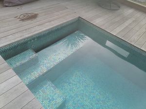 屋外用プール - SWITZERLAND 15M - Tilestone Pools one piece