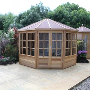 木製庭仮小屋