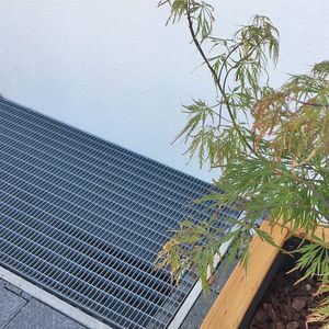 亜鉛めっき鋼製踏み板 / ゲートウェイ用 / 屋外床用 / 階段用