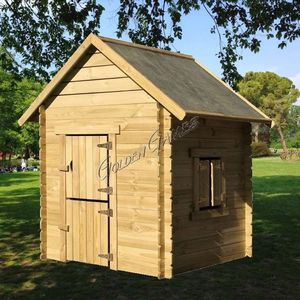 木製庭仮小屋