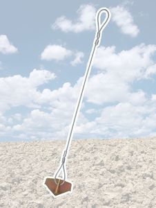クロムメッキ金属グランドアンカー