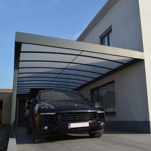 ステンレス網製カーポート