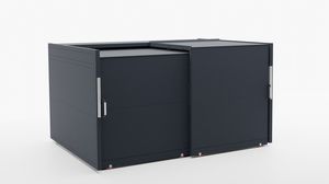 アルミニウム製自転車シェルター