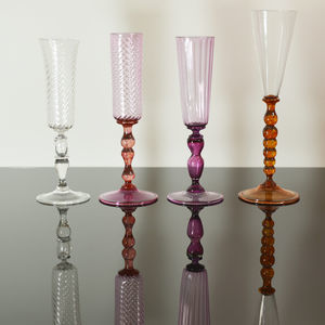 ガラス製シャンパングラス 1