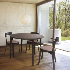 現代風ダイニングテーブル - IPPONGI - CondeHouse - オーク材 / 無垢