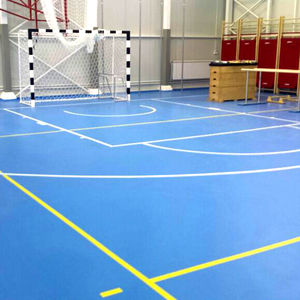 屋内用スポーツ施設用床材