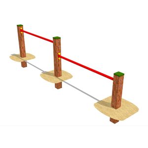 敏捷性障害物コース