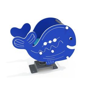 クジラスプリング遊具