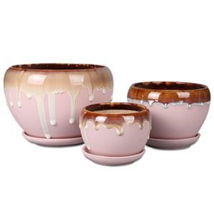セラミック製植木鉢