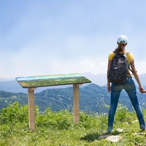 公共スぺース用お知らせパネル