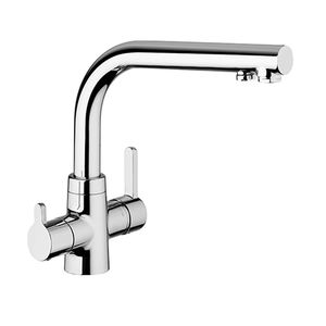 カウンタートップダブルハンドル混合水栓 1