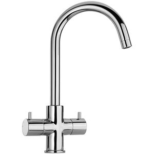 カウンタートップダブルハンドル混合水栓