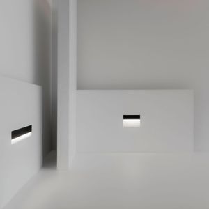 壁埋め込み式照明器具