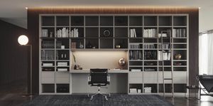 現代風リビング用壁面ユニット