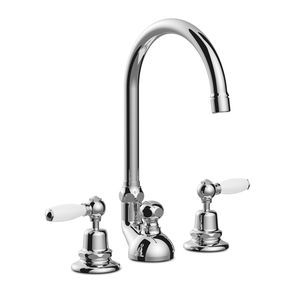 洗面器用ダブルハンドル混合水栓 1