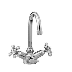 洗面器用ダブルハンドル混合水栓