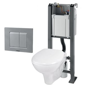 壁掛け式トイレ用設置ユニット