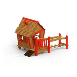 プレイグランド用子供用プレイハウス 1