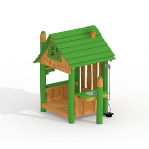 プレイグランド用子供用プレイハウス 1