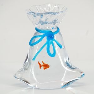 ムラノガラス製彫刻