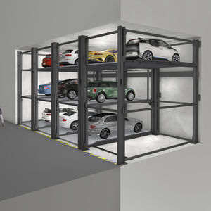 プラットフォーム付駐車システム