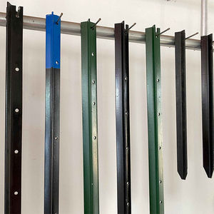 溶融亜鉛メッキ鋼製フェンス用ポール