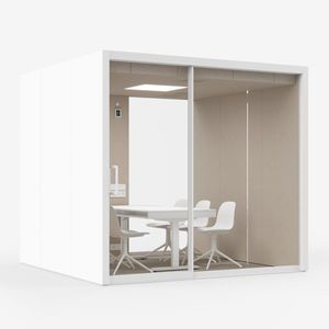 埋込照明付きPODデスク 1