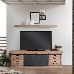インダストリアルデザインテレビキャビネット