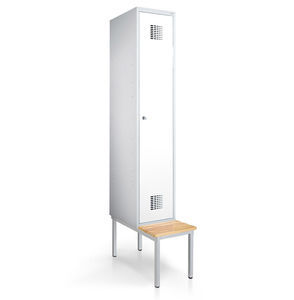 粉体塗装スチール製ロッカールーム