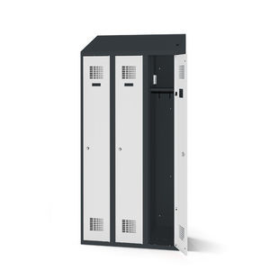 粉体塗装スチール製ロッカールーム