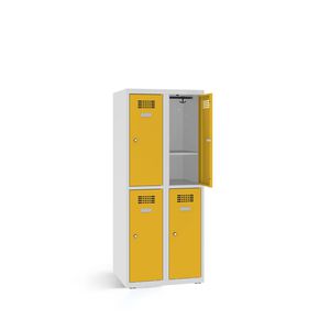 粉体塗装スチール製ロッカールーム