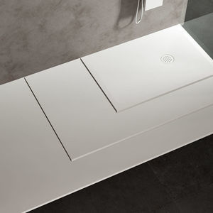 長方形シャワルームの床パネル