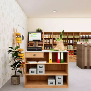 無垢材カウンター