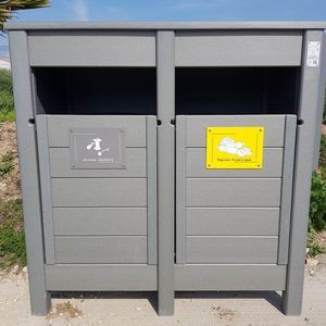 金属製ゴミ箱