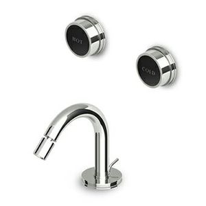 ビデ用ダブルハンドル混合水栓 1