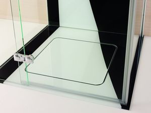 長方形シャワルームの床パネル