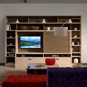 現代風テレビ用壁面ユニット 1