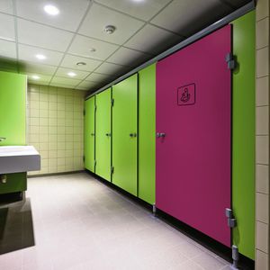 ラミネートトイレ用キュ－ビクル