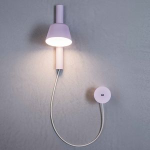 コンテンポラリー壁面ライト / 金属製 / ポリプロピレン製 / LED