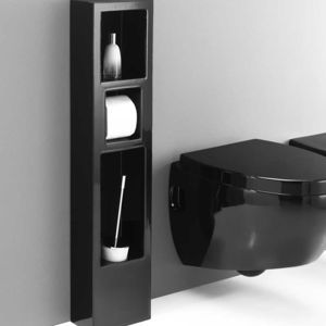 組み込み式トイレットロール紙保持具
